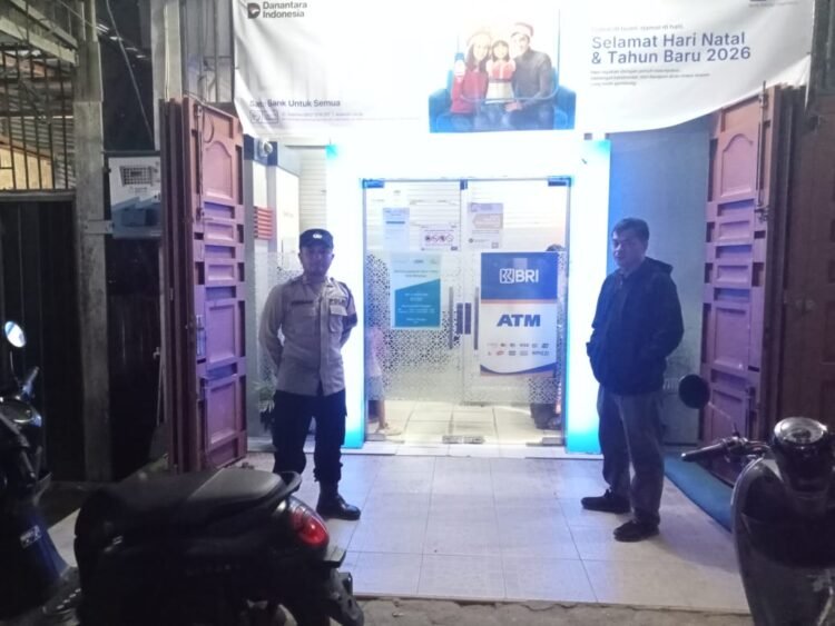 Polsek Barumun Tengah Laksanakan Giat Patroli Blue Light