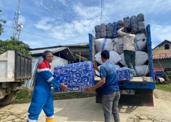 PEP Rantau Field Jaga Tradisi Kemanusiaan, Amanah Donatur Pertamina Tiba di Pesantren Aceh Tamiang
