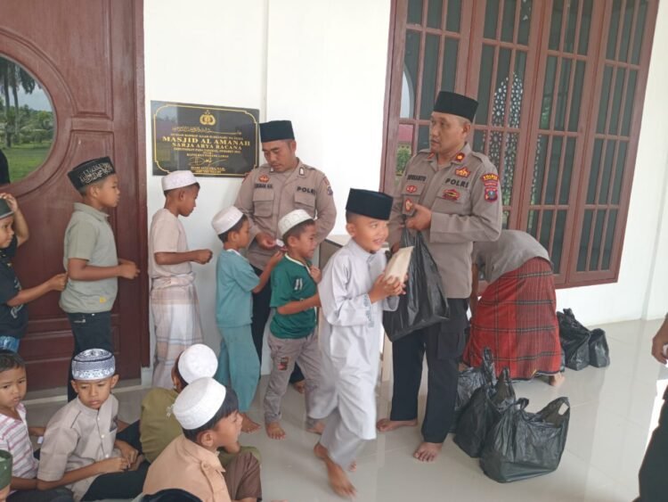 Serap langsung aspirasi Masyarakat, Polres Palas gelar Jumat Curhat sekaligus Jumat Berkah