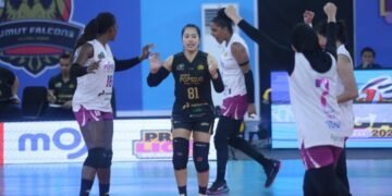 Popsivo Polwan Takluk Tiga Set Langsung dari Gresik Phonska Plus 