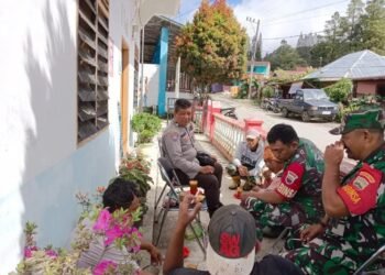 Polsek Simpang Empat Tingkatkan Cooling System Lewat Sambang Warga Desa Jaranguda