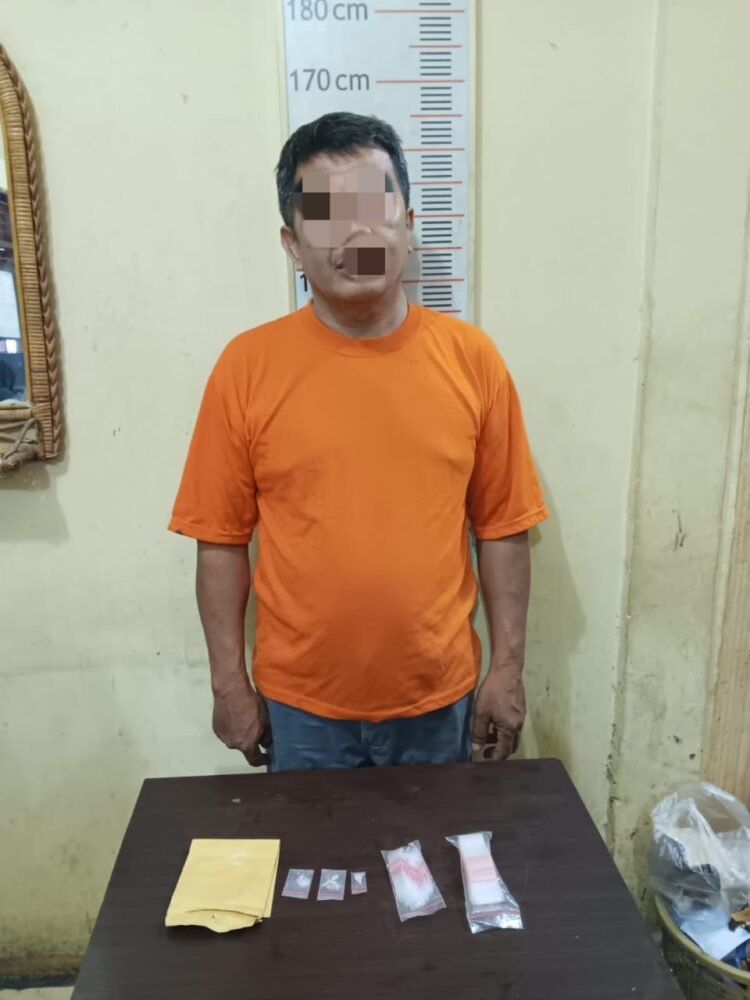 Polsek Stabat Amankan Pemilik Sabu, Kapolres Langkat Apresiasi Peran Masyarakat