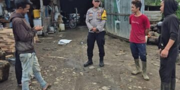 Bangun Komunikasi Cepat Bersama Warga, Sat Binmas Polres Tanah Karo Laksanakan Patroli Binaan