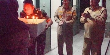 Bupati Karo bersama Forkopimda Berikan Kejutan Ulang Tahun kepada Dandim 0205/Tanah Karo