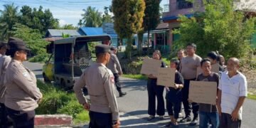 Tingkatkan Kesiapsiagaan, Polsek Kutalimbaru Laksanakan Simulasi Sispam Mako
