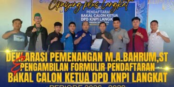 Nama Muhammad Bahrum Menguat sebagai Calon Ketua KNPI Langkat 2026–2029