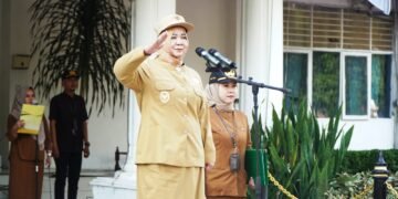 Apel Gabungan, Wakil Bupati Langkat Soroti Pengelolaan Sampah dan Limbah B3