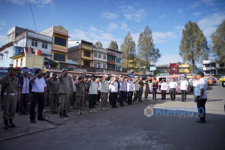 Pemkab Karo Laksanakan Penertiban dan Penataan Pedagang Pusat Pasar Berastagi Secara Berkelanjutan