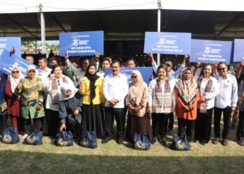 Polres Langkat Amankan Kunjungan Kerja Menteri Imigrasi dan Pemasyarakatan RI di Langkat