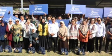 Polres Langkat Amankan Kunjungan Kerja Menteri Imigrasi dan Pemasyarakatan RI di Langkat