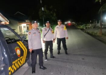 Polsek Pangkalan Susu Intensifkan Patroli Rutin, Antisipasi Gangguan Kamtibmas di Wilayah Rawan