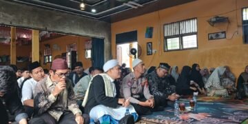 Polsek Kutalimbaru Hadiri Peringatan Isra Mi’raj Nabi Muhammad SAW di SMA Negeri 1 Kutalimbaru