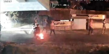 Aksi Tawuran Geng Motor Kembali Berulah di Hamparan Perak