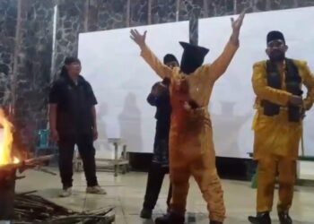 Meriahkan HUT Langkat ke-276, Yayasan Butulenu Gelar Pegelaran Lukisan Kebatinan Leluhur