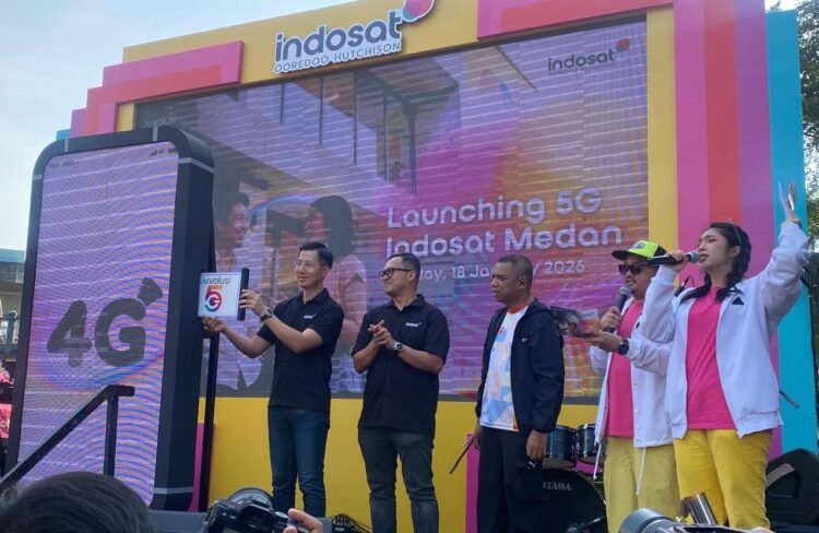 Indosat Perluas Jaringan AIvolusi5G, 340 BTS Siap Layani Warga Medan
