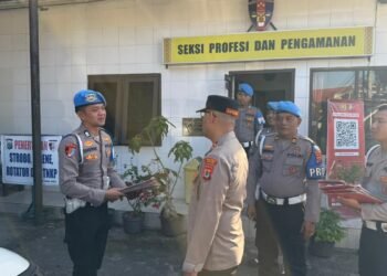 Kapolres Tanah Karo Tekankan Sipropam Tegas Tegakkan Disiplin Personel