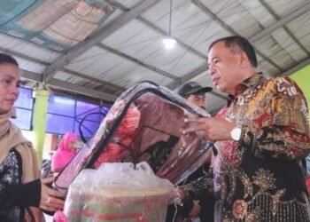 Pemkab Karo Terjun Langsung Salurkan Bantuan Bagi Korban Kebakaran di Desa Tanjung Barus