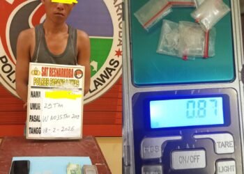 Jelang Bulan Puasa, Satresnarkoba Polres Palas Amankan Terduga Pengedar Sabu-Sabu di Hutaraja Tinggi