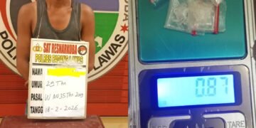 Jelang Bulan Puasa, Satresnarkoba Polres Palas Amankan Terduga Pengedar Sabu-Sabu di Hutaraja Tinggi