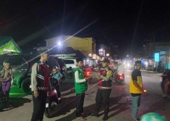 Patroli dan Pengamanan Ibadah Sholat Tarawih Bulan Ramadhan 1447 H di Masjid – masjid pada Wilayah Hukum Polsek Sosa