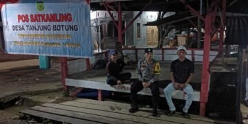 Polsek Barumun Lakukan Sambang Satkamling, Jaga Kamtibmas di Wilayah Hukum