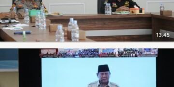 Sekda Pakpak Bharat Ikuti Peresmian 1.179 SPPG Polri Melalu Aplikasi Virtual Zoom Miting