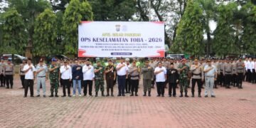 Polres Langkat Gelar Apel Operasi Keselamatan Toba 2026, Perkuat Sinergi Wujudkan Lalu Lintas Aman dan Berkeselamatan