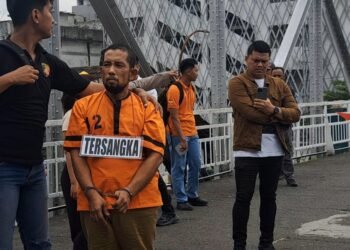 Penikam Teman di Titi Gantung Jalani Rekonstruksi, Tikam Korban Tiga Liang