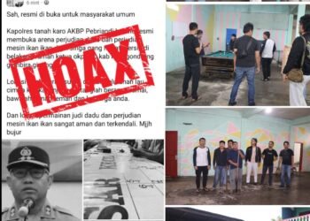 Satreskrim Polres Karo Tindak Lanjuti Laporan Dugaan Perjudian di Lau Cimba