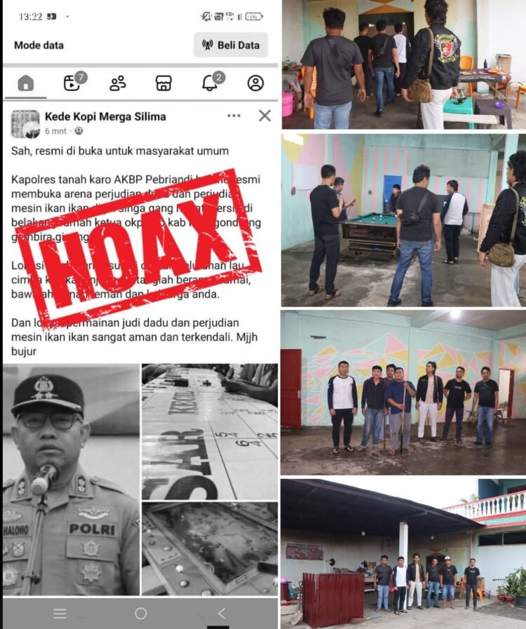 Satreskrim Polres Karo Tindak Lanjuti Laporan Dugaan Perjudian di Lau Cimba