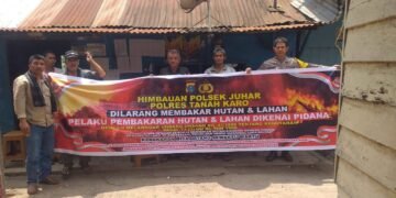 Penertiban Kawasan Laudah Berlanjut, Lalu Lintas Kabanjahe – Merek Kian Lancar