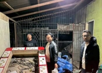 Satreskrim Polres Tanah Karo Tindak Lanjuti Aduan Dugaan Perjudian di Kabanjahe