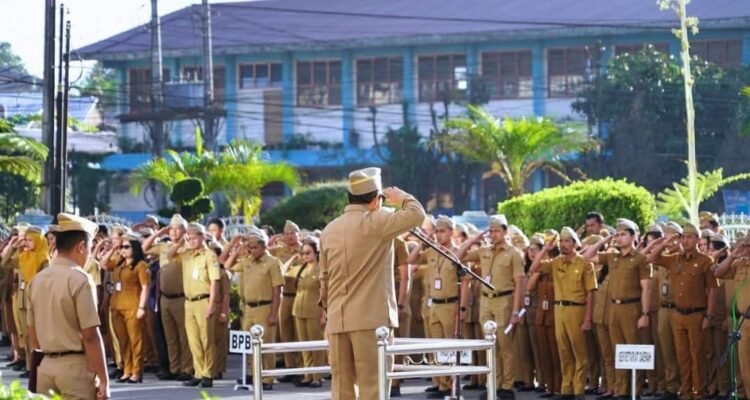 Pemkab Karo Gelar Apel Gabungan, Siapkan Langkah Antisipasi Pangan Menjelang Hari Besar Keagamaan