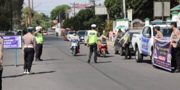 Hari Kedelapan Ops Keselamatan Toba 2026, Satlantas Polres Tanah Karo Gelar Sosialisasi di Kabanjahe