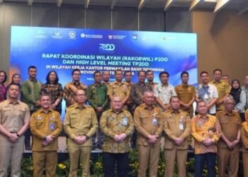 Sekda Kab Karo Hadiri Rakorwil P2DD dan High Level Meeting TP2DD Tahun 2026