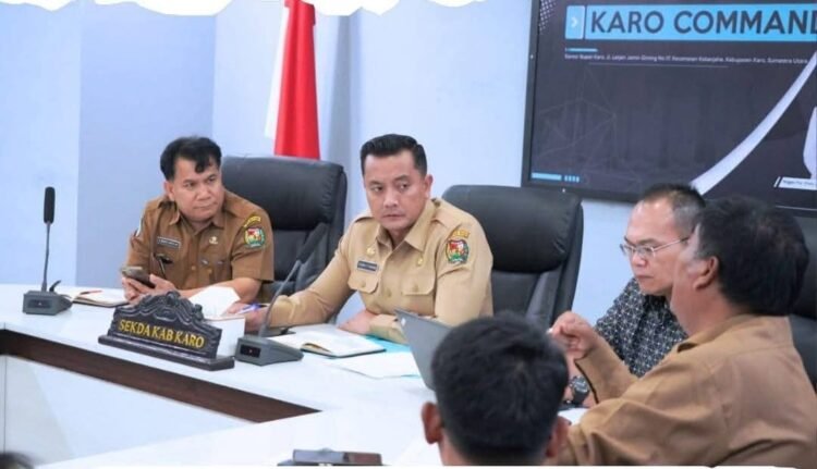 Pemkab Karo Ikuti Rakor Lintas Sektor Optimalisasi Program UHC Provinsi Sumatera Utara