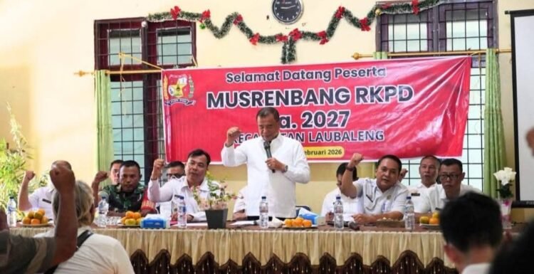 Bupati Karo Pimpin Musrenbang RKPD 2027 di Kecamatan Lau Baleng  ​