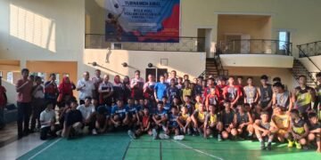 Turnamen Amal Voli U-15 Digelar di Deliserdang, MAVI Sumut dan Bapoksi Galang Donasi Bencana