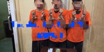Satnarkoba Polres Langkat Amankan Tiga Terduga Pengedar, Sita 190,50 Gram Sabu di Stabat