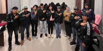 Satres PPA dan PPO Polres Karo Gelar Razia Penyakit Masyarakat, 18 Orang Diamankan