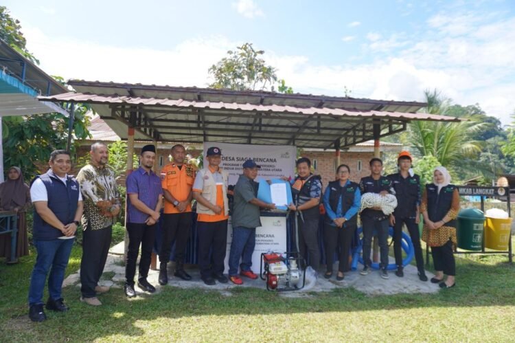 PLN UID Sumut Resmikan Desa Siaga Bencana di Bukit Lawang, Perkuat Mitigasi Risiko Bencana