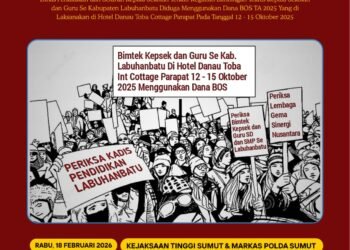 FDM Sumut Soroti Dugaan Penyimpangan Bimtek Kepsek dan Guru di Labuhanbatu