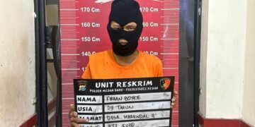 Unit Reskrim Polsek Medan Baru Amankan Pelaku Curanmor di Jalan Rantang