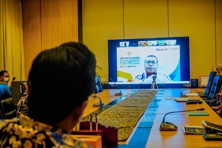 Rico Waas Ikuti Entry Meeting Pemeriksaan Interim LKPD se-Sumut