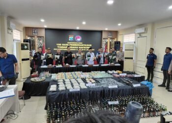 Kinerja 100 Hari Pemberantasan Narkoba: Polrestabes Medan Sita 156 Kg Sabu, Amakan 718 Tersangka