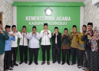 Sekda Langkat Buka Puasa Bersama Ratusan Guru PAI, Komitmen Wujudkan Langkat Religius