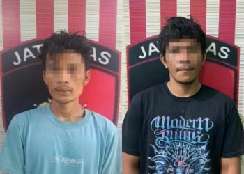 Dua Maling Barang Pengungsi di Tukka Diringkus Polres Tapteng