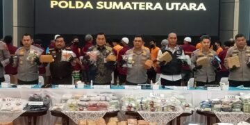 Januari-Februari 2026, 1.118 Tersangka Narkoba Diamankan, Sita 179 Kg Sabu