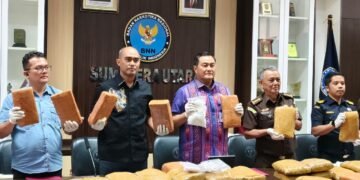 Sumut Peringkat Pertama Penggunaan Narkoba di Indonesia
