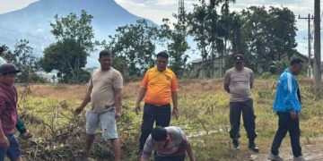 Polsek Kutabuluh Bersama Forkopimcam Gelar Gotong Royong di Desa Si Abang Abang